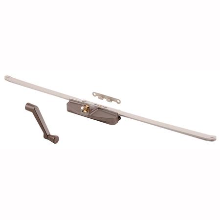 PRIME-LINE Awning Operator, 21-1/2 in., Diecast/Steel, Bronze Color, Roto Crank Single Pack TH 23008-1